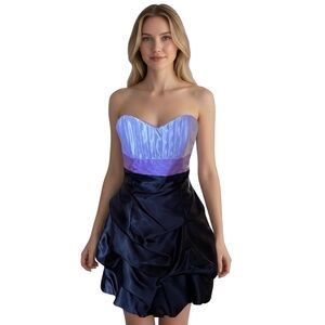 Vintage Jessica McClintock for Gunne Sax Cocktail Dress Size 3